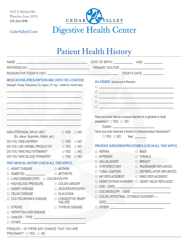 patient-health-history